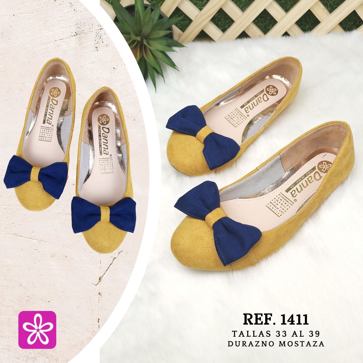Flats Corbata Combinada